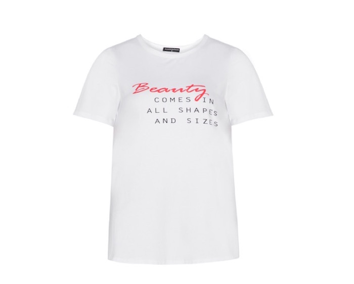 T-Shirt: Beauty comes in all Sizes and Shapes. Von Manon Baptiste