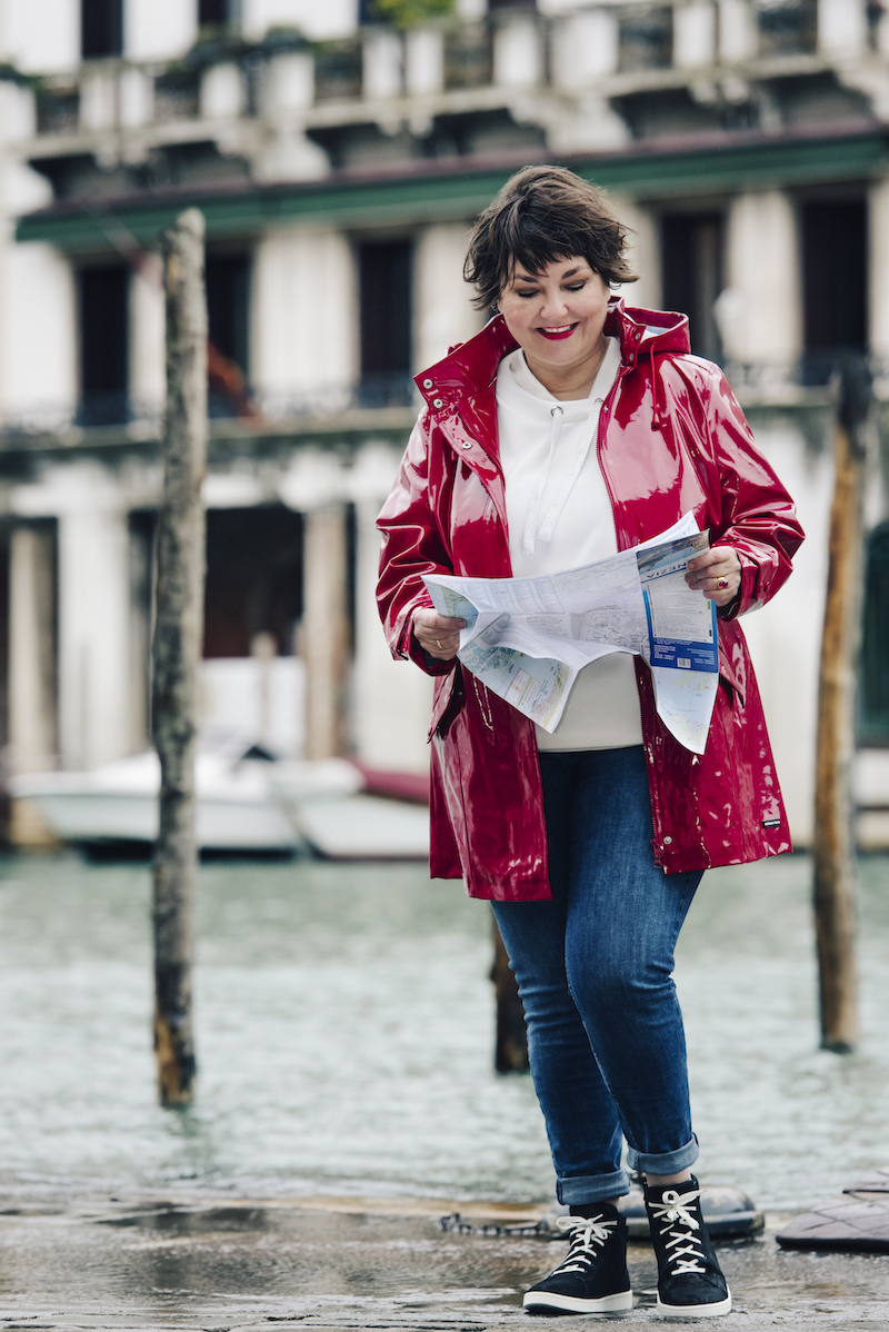 Texterella aka Susanne Ackstaller erkundet das regnerische Venedig