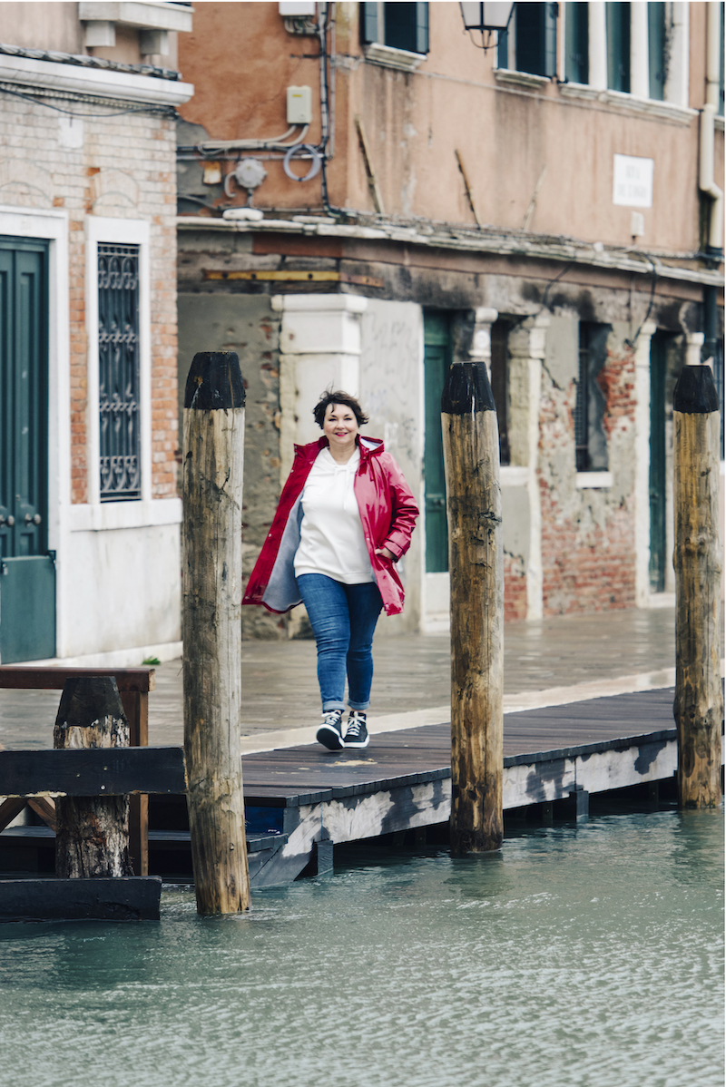 Texterella aka Susanne Ackstaller erkundet das regnerische Venedig