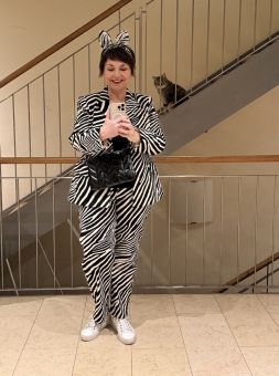 Zebra und katze-2
