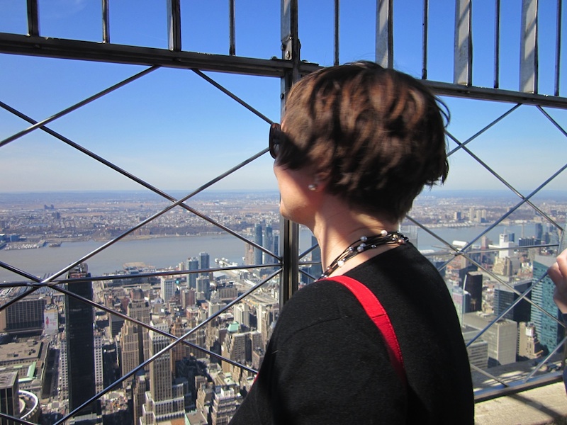 Die Welt aus dem dem 123. Stockwerk.