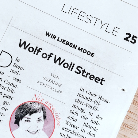 Wolf of Woll Street. Ein Modekolumne über Bommelmützen.