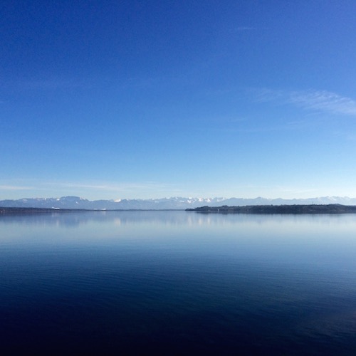 Starnberger See im Frühling