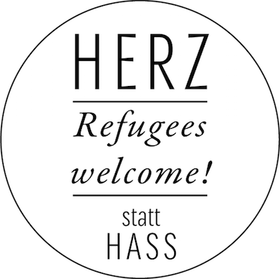 Herz statt Hass: Refugees welcome